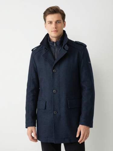 Pánský kabát strellson 65 % vlna