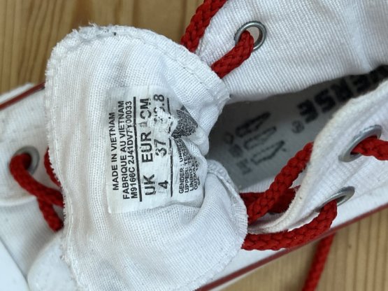 Tenisky Converse 100 % bavlna a 100 % polyurethan
