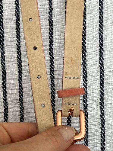 Kožený pásek Made in England 100 % kůže