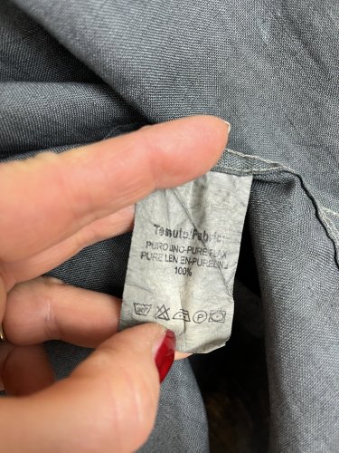 Pánská košile Made in Italy 100 % len