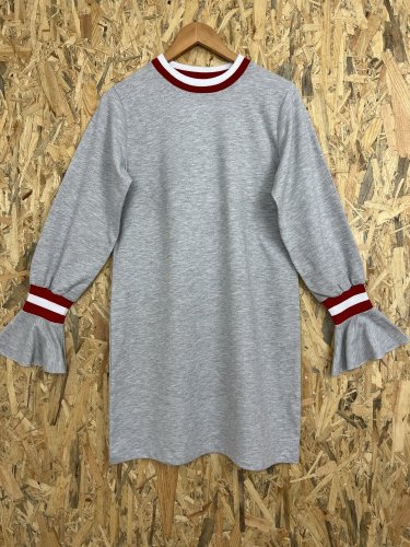 Teplákové šaty ASOS 55 % bavlna 45 % polyester