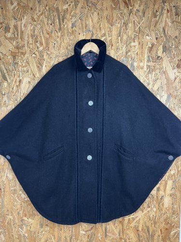 Luxusní pončo Loden 100 % vlna