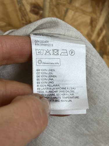 Pánská košile H&M 100 % len