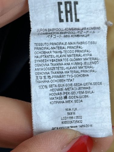 Hedvábná košilka Intimissimi 100 % hedvábí