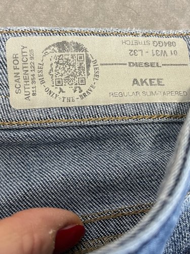 Skinny džíny Diesel s podílem bavlny a elastanu