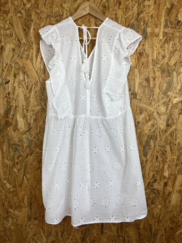 Madeirové šaty Made in Italy 100 % bavlna