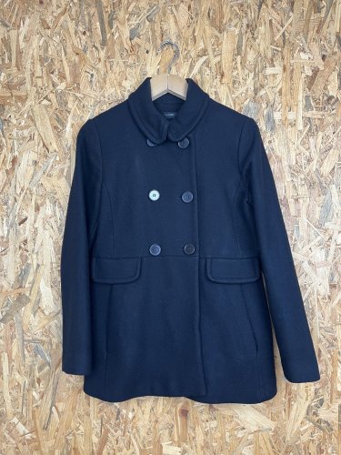 Vlněný kabát Hallhuber 75 % vlna