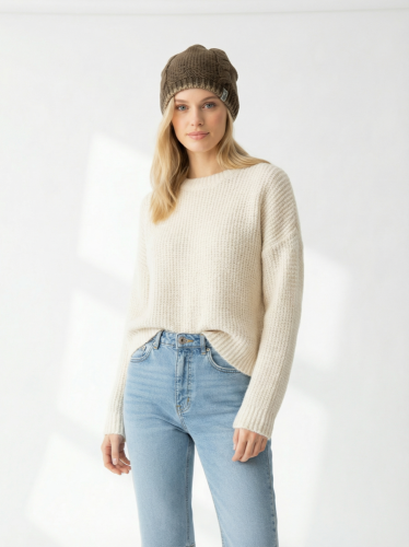 Zimní čepice Jack Wolfskin s podílem vlny a polyamidu