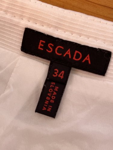 Bavlněná sukně Escada 98 % bavlna