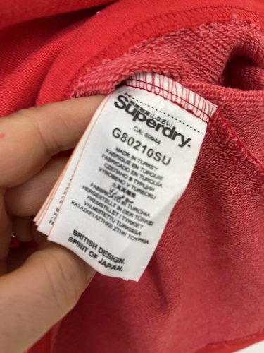 Teplákové šaty Superdry 81 % bavlna