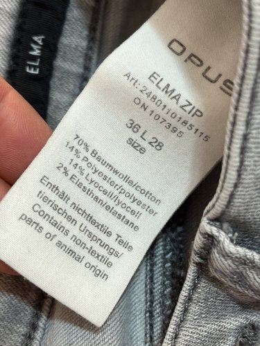 Skinny džíny Opus 70 % bavlna