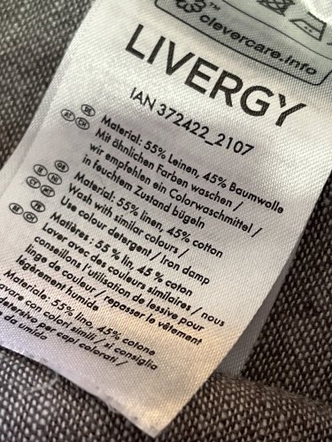 Pánské kraťasy Livergy 55 % len 45 % bavlna