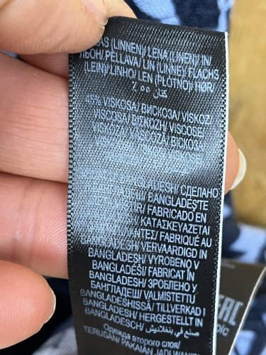 Lněné šaty Marks&Spencer 55 % len 45 % viskoza