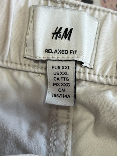 Široké kalhoty H&M 98 % bavlna
