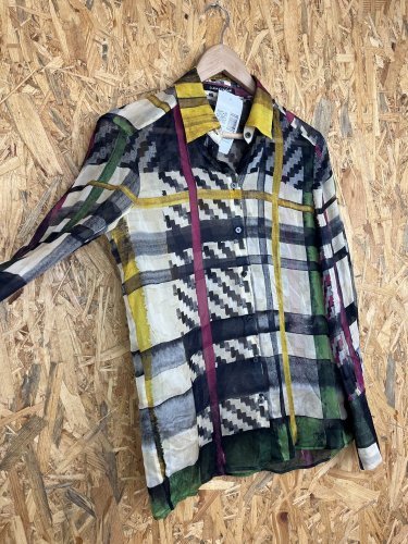 Hedvábná košile Luisa Cerano 100 % hedvábí