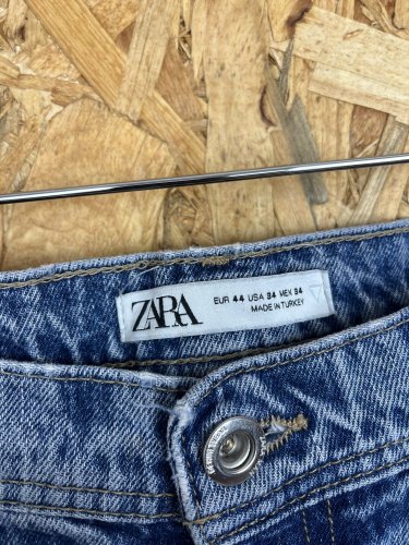 Široké džíny ZARA 100 % bavlna