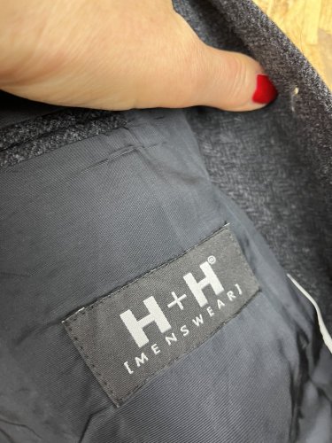 Pánské sako H+H 100 % vlna