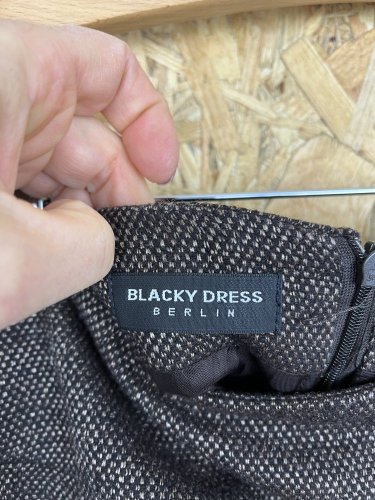 Vlněná sukně Blacky Dress 48 % vlna