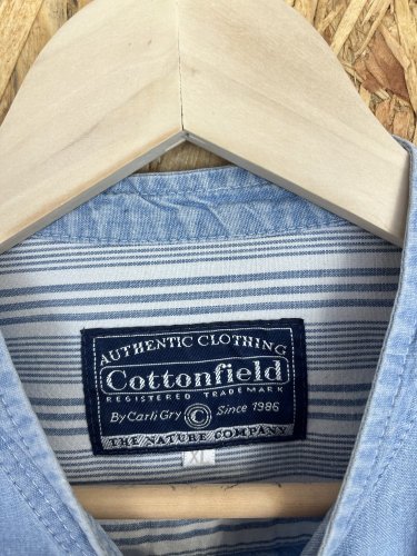 Riflová košile Cottonfield 100 % bavlna