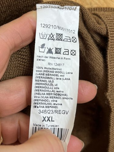 Oversize svetr Eterna 100 % merino vlna