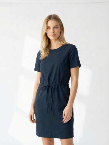 Bavlněné šaty Le Tricot Longhin s podílem bavlny