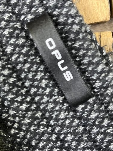 Široké kalhoty Opus 91 % bavlna