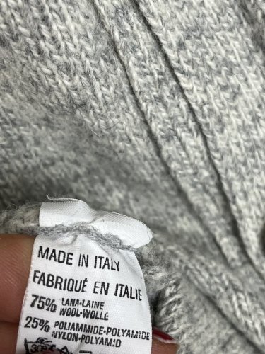 Pánský kardigan Made in Italy 75 % vlna