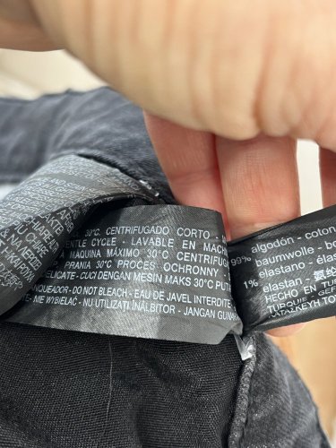 Pánské skinny džíny ZARA 99 % bavlna
