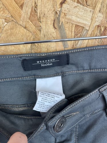Skinny kalhoty Max Mara 56 % bavlna 41 % modal