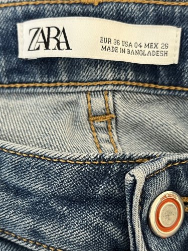 Skinny džíny ZARA s podílem bavlny a elastanu