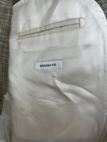 Pánské sako Carl Gross 47 % vlna 25 % len 28 % bavlna