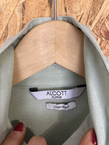 Košile Alcott 38 % bavlna 12 % len 50 % viskoza
