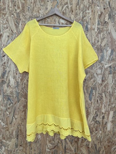 Lněné šaty Sweetissima 100 % len