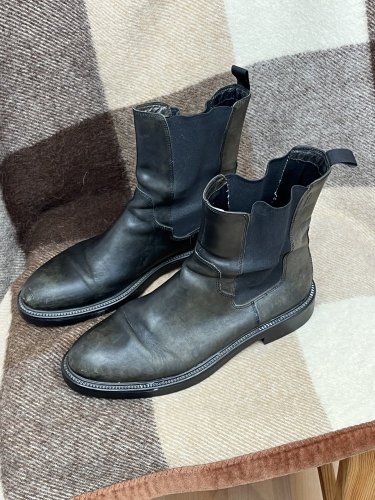 Kotníkové boty Vagabond 100 % kůže