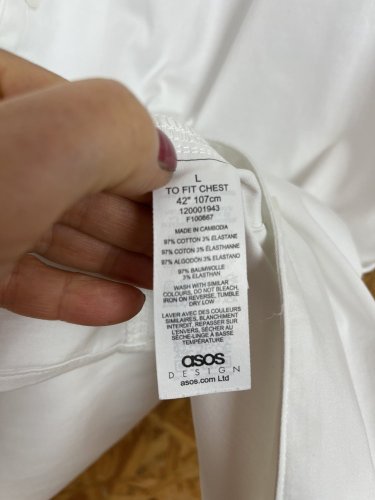 Extravagantní košile ASOS 97 % bavlna