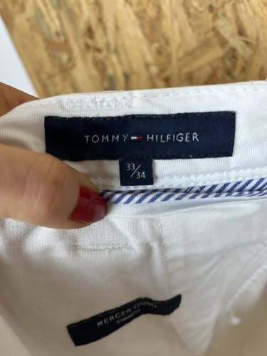 Pánské kalhoty Tommy Hilfiger 100 % bavlna