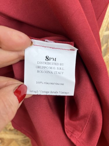 Prodloužená tunika Made in Italy 100 % viskoza