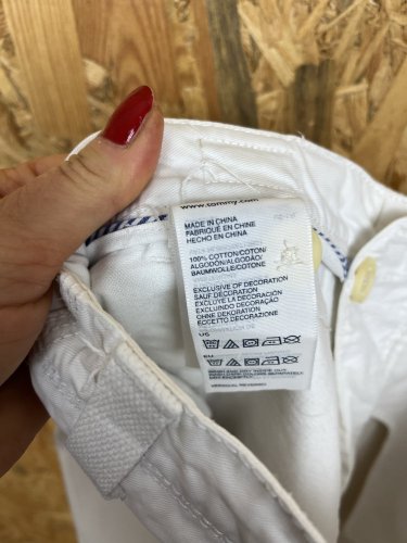 Pánské kalhoty Tommy Hilfiger 100 % bavlna