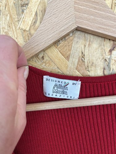 Hedvábný svetr Alba Moda 100 % hedvábí