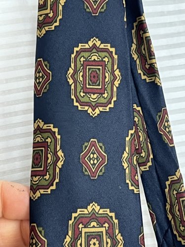 Hedvábná kravata Made in Italy 100 % hedvábí