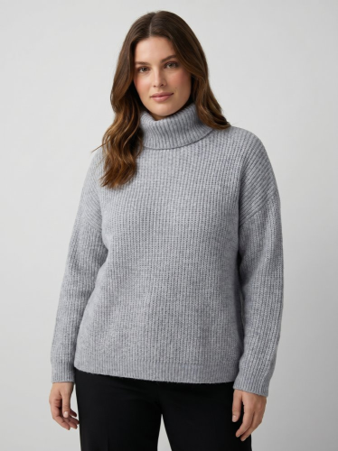 Oversize svetr H&M s podílem vlny a polyamidu