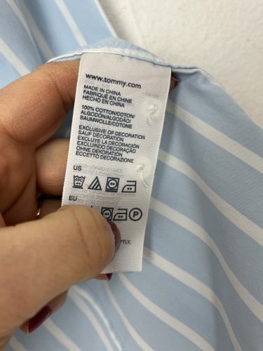 Bavlněná košile Tommy Hilfiger 100 % bavlna