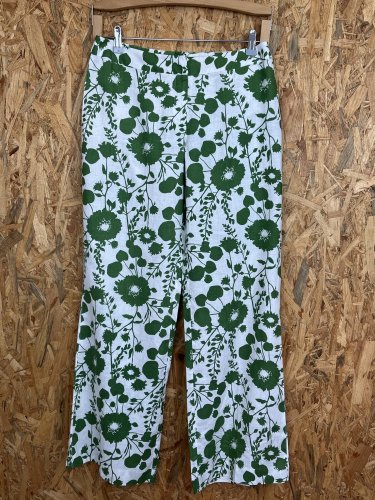 Lněné kalhoty H&M 100 % len