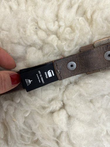 Kožený pásek Raw 100 % kůže