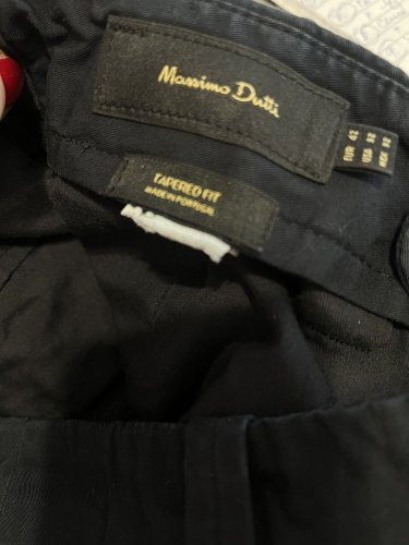 Pánské námořní kalhoty Massimo Dutti 100 % bavlna