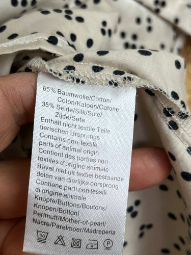 Přírodní tunika Madeleine 65 % bavlna 35 % hedvábí
