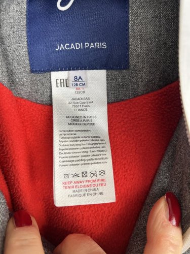 Dětská bunda Jacadi Paris 100 % polyester