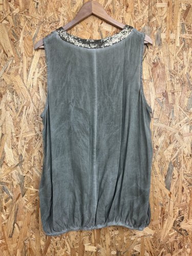 Prodloužený top Made in Italy 100 % viskoza