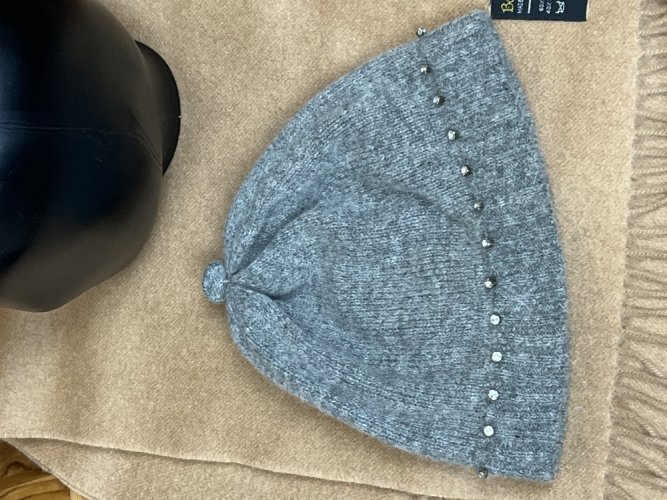 Zimní čepice Lisbeth Dahl 70 % vlna 20 % angora