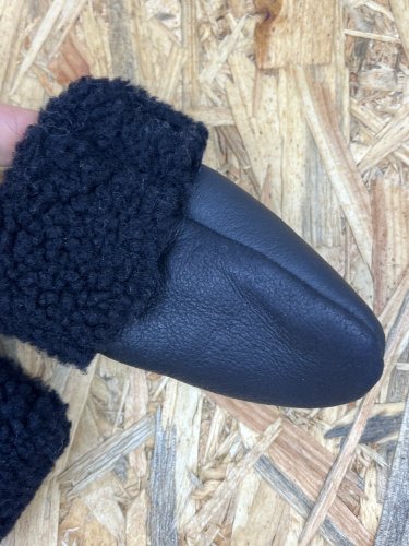 Dětské rukavice Made in Germany 100 % kůže a 100 % beran